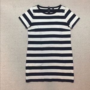 J. Crew stripe mini dress